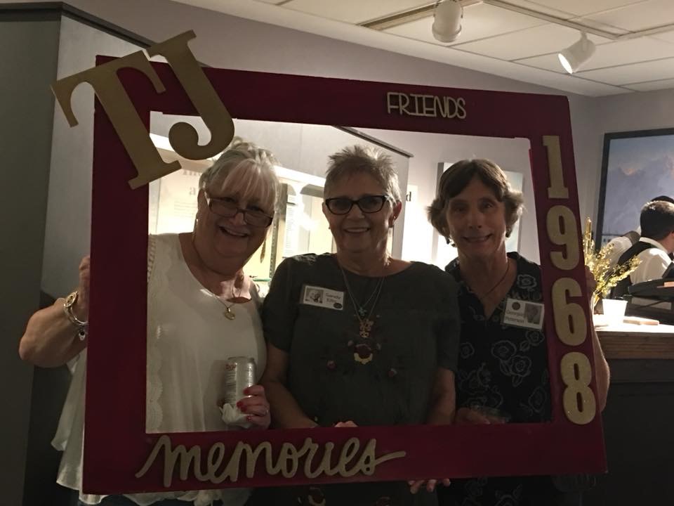 Chrissy Dupuis, Sandy Ellis and Georgia Peterson